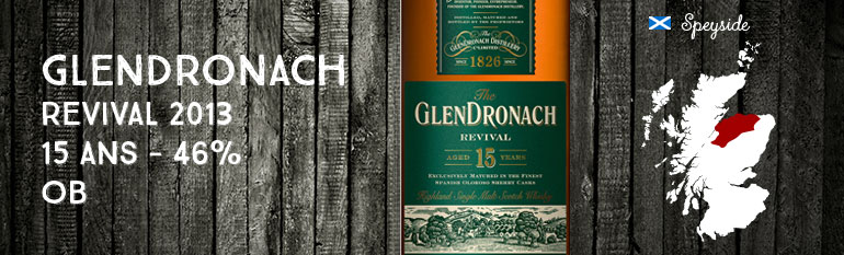 Glendronach Revival – 15yo – 46 % – OB – 2013