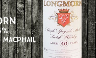 Longmorn - 40yo - 46 % - Gordon & MacPhail