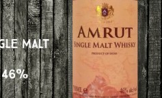 Amrut Indian Single Malt Whisky – Batch 38 - 46 %