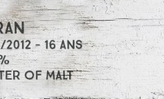 Arran 1996/2012 - 16yo - 55,4 % - Master of Malt Single Cask Series