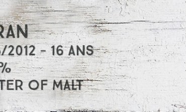 Arran 1996/2012 - 16yo - 55,4 % - Master of Malt Single Cask Series 