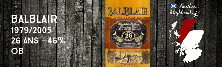 Balblair 1979/2005 – 26yo – 46 % – OB