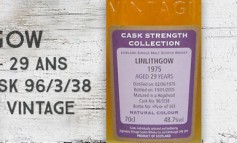 Linlithgow 1975/2005 - 29yo - 48,7 % - Cask 96/3/38 - Signatory Vintage Cask Strength