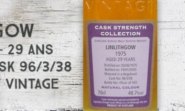 Linlithgow 1975/2005 - 29yo - 48,7 % - Cask 96/3/38 - Signatory Vintage Cask Strength