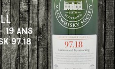 Littlemill 1990/2009 - 19yo  - 57,4 % - Scotch Malt Whisky Society - Cask 97.18 "Luscious and lip-smacking"