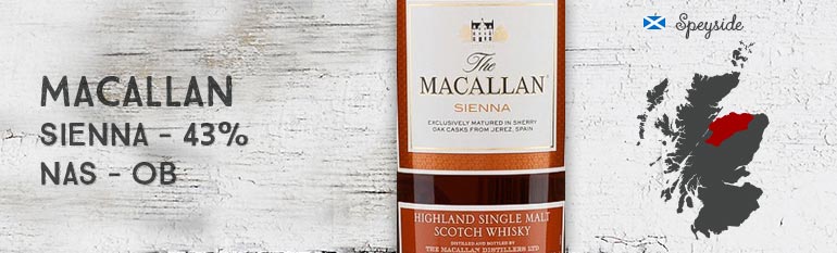 The Macallan Sienna – 43 % – OB