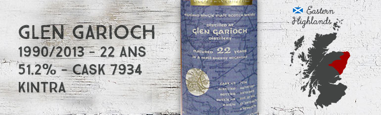 Glen Garioch 1990/2013 – 22yo – 51,2 % – Cask 7934 – Kintra