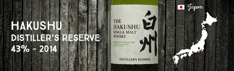 Hakushu Distiller’s Reserve – 43 % – OB – 2014