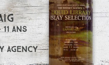 Laphroaig 1998/2010 - 11yo - 54,5 % - The Whisky Agency Liquid Library