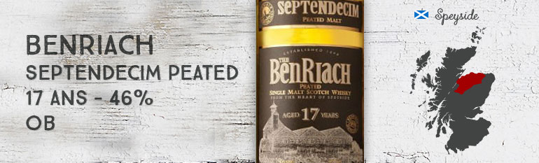 Benriach Septendecim Peated – 17yo – 46 % – OB