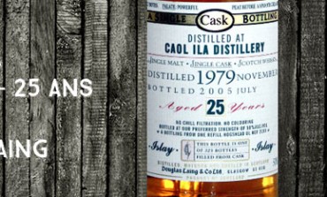 Caol Ila 1979/2005 25yo – 50 % - Cask 2001 - Douglas Laing Old Malt Cask