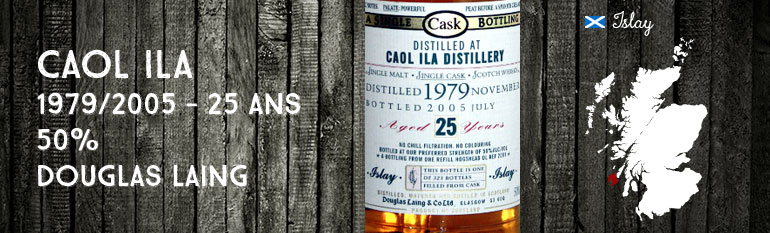 Caol Ila 1979/2005 25yo – 50 % – Cask 2001 – Douglas Laing Old Malt Cask