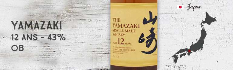 Yamazaki 12yo – 43 % – OB  