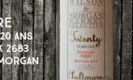 Aultmore 1991/2011 - 20yo - 50 % - Cask 2683 - Wilson & Morgan