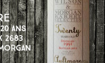 Aultmore 1991/2011 - 20yo - 50 % - Cask 2683 - Wilson & Morgan 