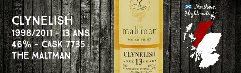 Clynelish 1998/2011 – 13yo – 46 % – Cask 7735 – The maltman