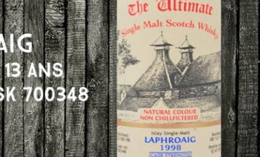 Laphroaig 1998/2011 - 13yo - 61,5 % - Cask 700348 - van Wees The Ultimate