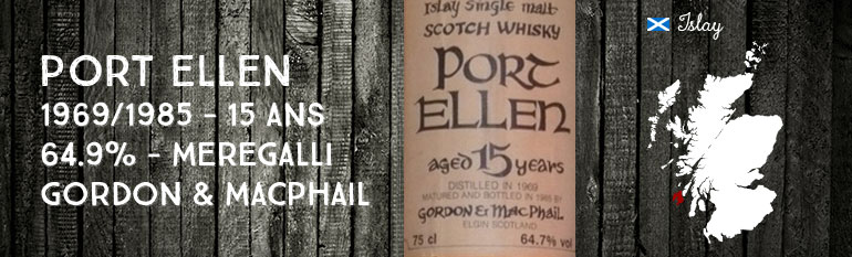 Port Ellen – 1969/1985 – 15yo – Gordon & MacPhail – for Meregalli Import – Celtic Label – 64,7%