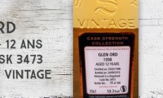 Glen Ord - 1998/2010 - 12yo - 59,3 % - Cask 3473 - Signatory Vintage - Cask Strength Collection