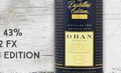 Oban 1998/2013 - Distiller's Edition - 43 % - Batch D 162 FX - OB