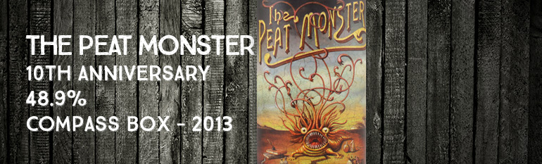 Peat Monster 10th anniversary – 48,9 % – Compass Box – 2013