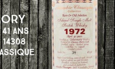 Tobermory 1972/2014 - 41yo - 51 % - Cask 14308 - Alambic Classique