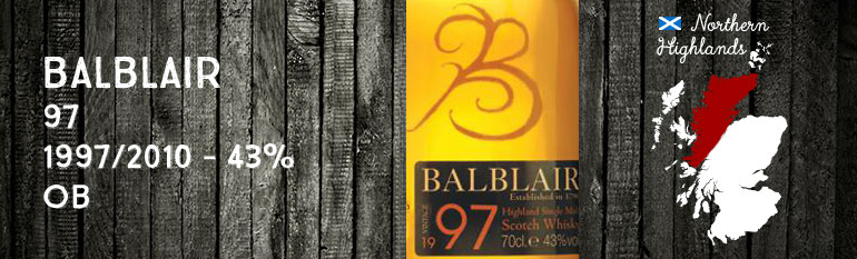 Balblair 97 – 1997/2010 – 43 % – OB