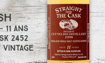 Clynelish - 1998/2009 - 11yo - 58,4 % - Cask 2452 - Signatory Vintage - Straight From The Cask