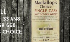 Littlemill - 1967/2000 - 33yo - 49,1 % - cask 668 - MacKillop's Choice