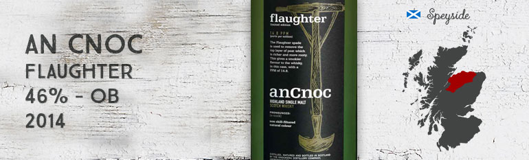An Cnoc – Flaughter – 46 % – OB Peated – 2014