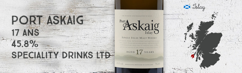 Port Askaig – 17yo – 45,8% – Speciality Drinks Ltd