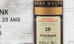Rosebank - 1981/2002 - 20yo - 62,3% - OB Rare malts