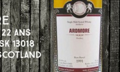 Ardmore - 1991/2013 - 22yo - 53,8% - Cask 13018 - Malts of Scotland Rum Barrel