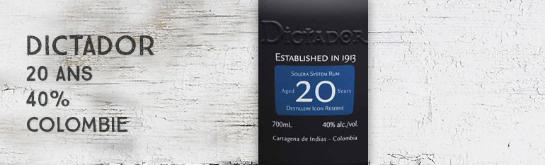 Dictador – 20yo – 40% – Colombie