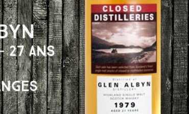 Glen Albyn - 1979/2006 - 27yo - 56% - Part des Anges Closed Distilleries