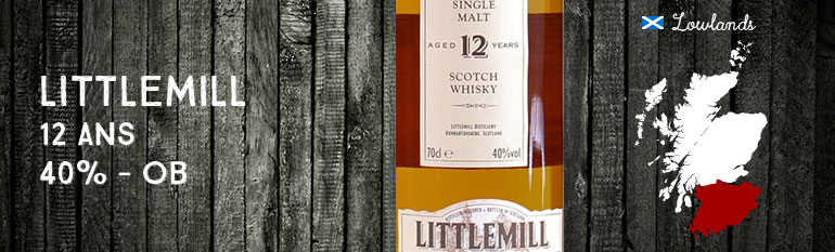 Littlemill – 12yo – 40% – OB