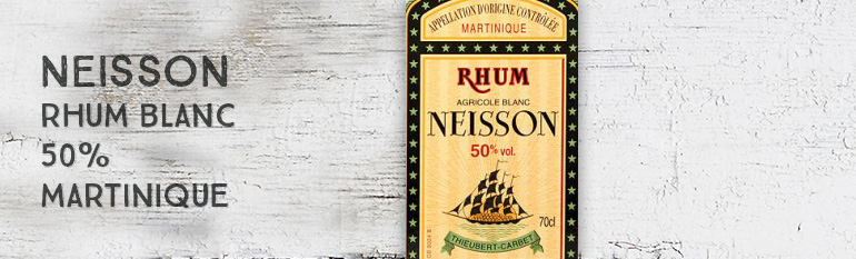 Neisson – Rhum Blanc – 50% – Martinique