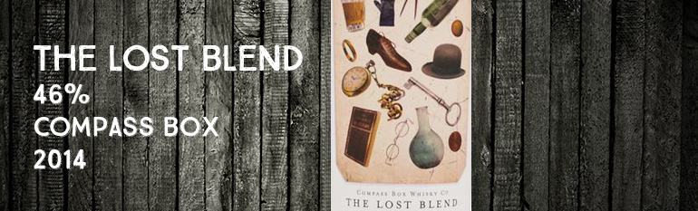 The lost blend – 46% – Compass Box – 2014