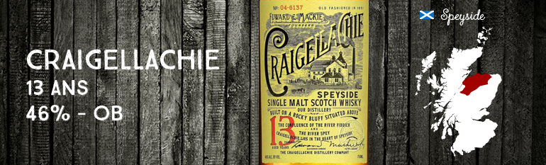 Craigellachie – 13yo – 46% – OB – 2014