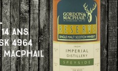 Imperial 1997/2011 - 14yo - 58,3 % - Cask 4964 – Gordon & Macphail Reserve pour Van Wees