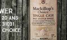 Inchgower 1990/2010 - 20yo - 43 % - cask 31031 - MacKillop's Choice