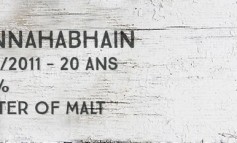 Bunnahabhain 1990/2011 - 20yo - 54,1 % - Master of Malt