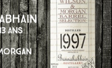 Bunnahabhain 1997/2010 - 13yo - 46 % - Wilson & Morgan Heavy peat