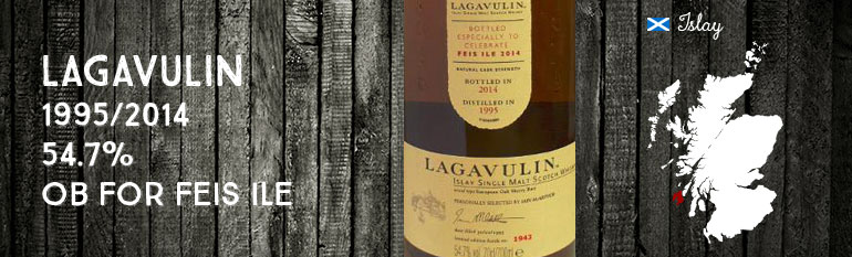 Lagavulin – 1995/2014 – 19yo – 54,7% – OB Feis Ile