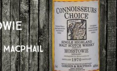 Mosstowie - 1970 - 40% - Gordon & Macphail Connoisseurs Choice Old Map Label