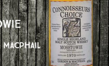 Mosstowie - 1970 - 40% - Gordon & Macphail Connoisseurs Choice Old Map Label
