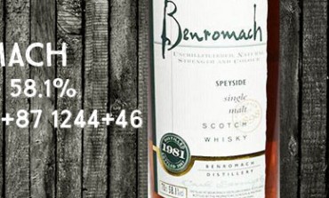 Benromach - 1981/2007 - 58,1% - Casks 1084 + 87, 1244 + 46  - OB