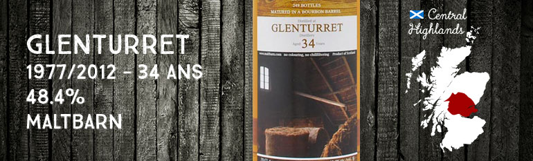 Glenturret – 1977/2012 – 34yo – 58,4% – Maltbarn
