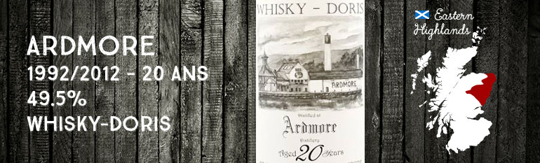 Ardmore 1992/2012 – 20 years old – 49,5 % – Whisky-Doris