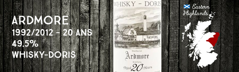 Ardmore 1992/2012 – 20 years old – 49,5 % – Whisky-Doris